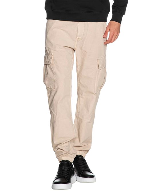 Pantalone uomo beige in cotone Tommy Jeans | DM0DM20284ACG
